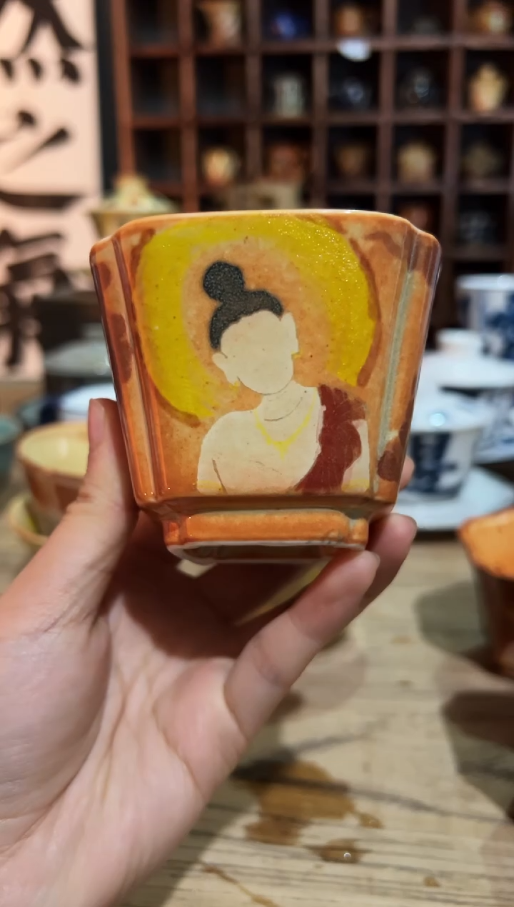 【闪购商品】观云听雨原创手绘茶具