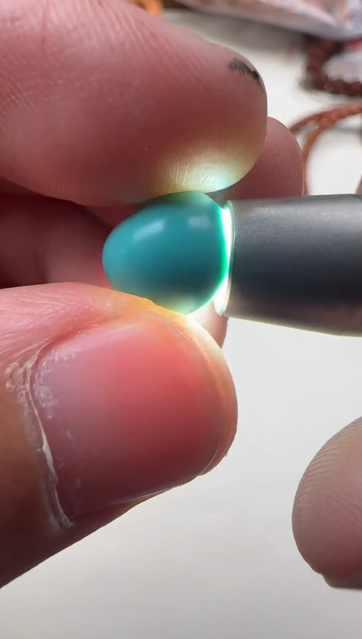 绿松石未镶嵌配饰原矿绿松石配饰