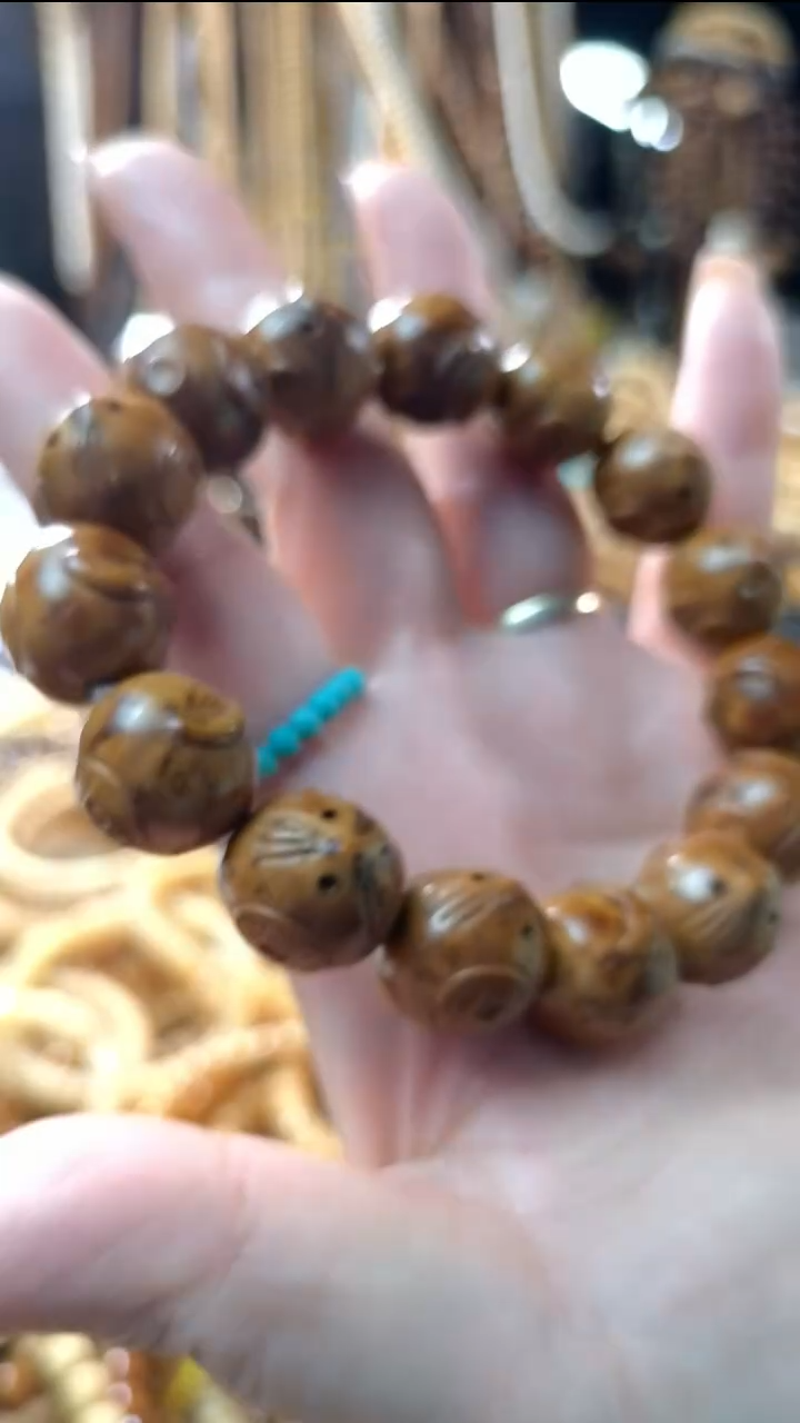 【闪购商品】金刚菩提手串瑕疵品鼠钱单圈手串