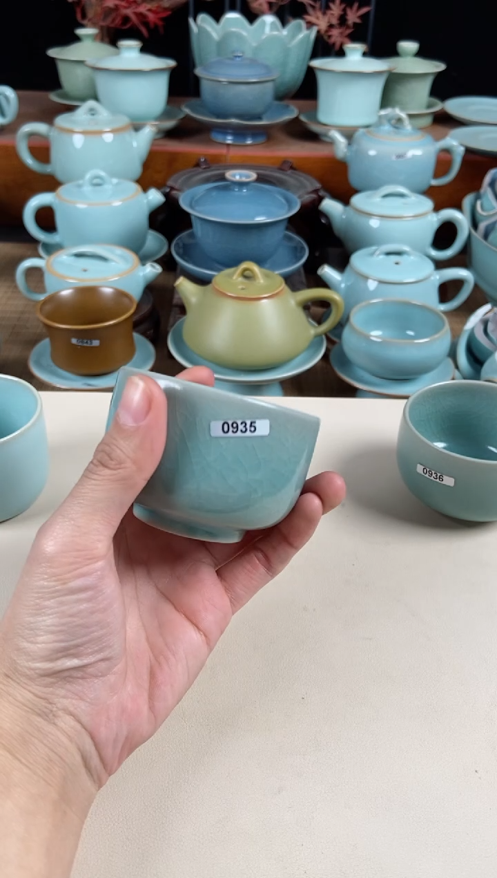 【闪购商品】其他935号仿古釉清凉寺纯手拉支钉烧