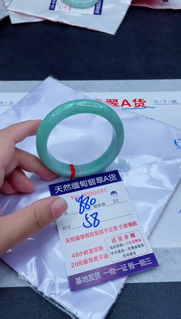 未镶嵌手镯翡翠880.0000