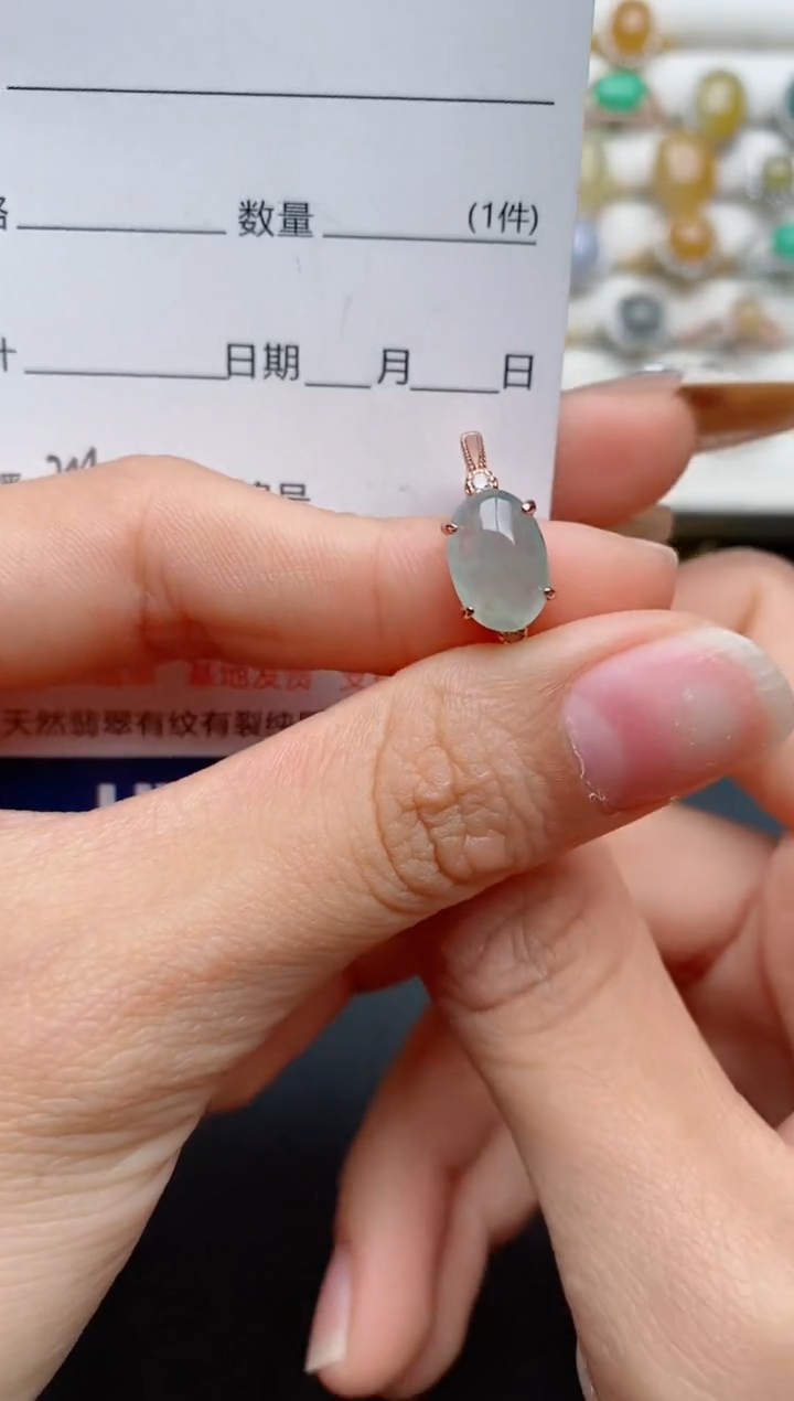 【闪购商品】翡翠戒指银S925镶嵌..........