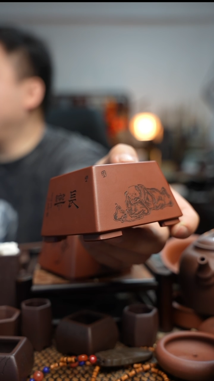 紫砂花盆長木軒精品紫砂