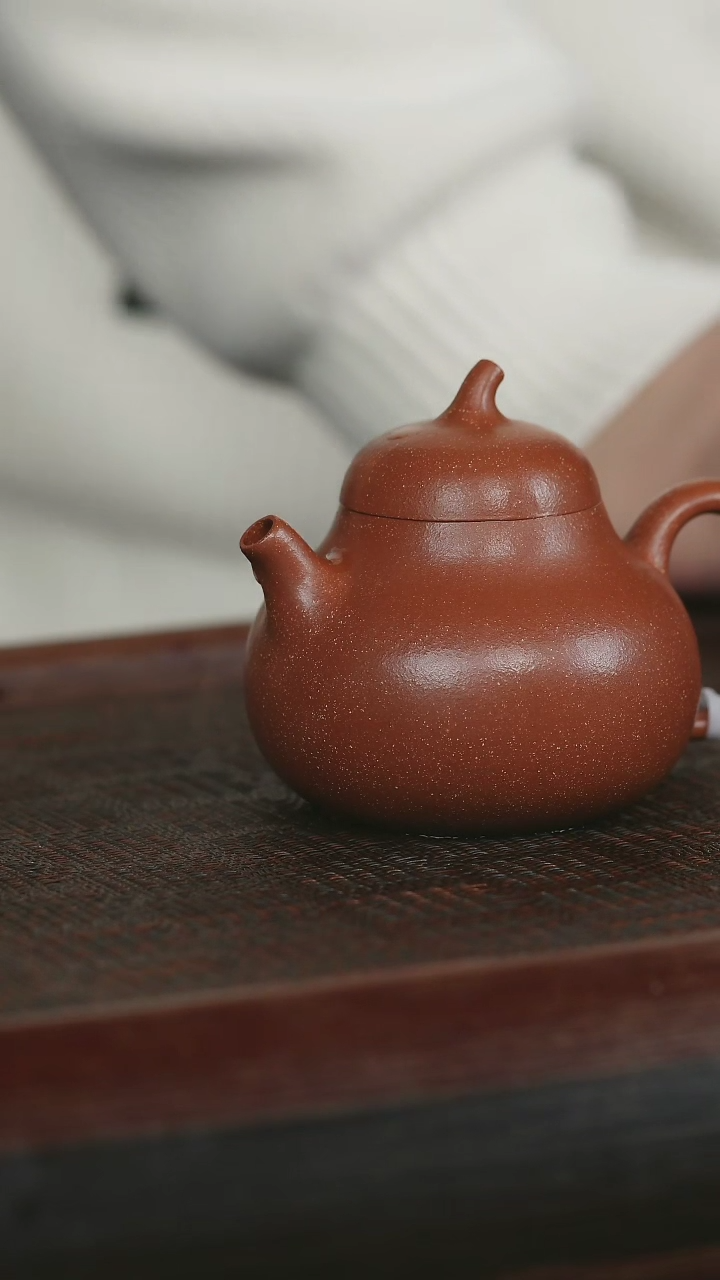 【闪购商品】紫砂茶壶78 原矿紫砂壶 红降坡