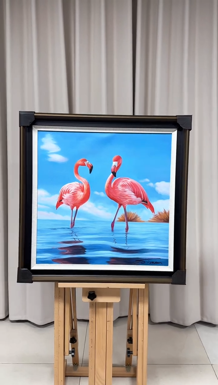 【闪购商品】绘画陶宗健-60x60-油画作品