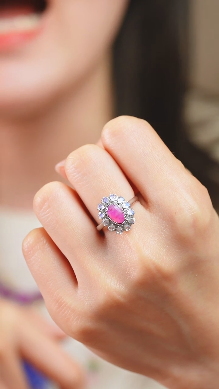 18K金镶嵌苏纪石（舒俱来）戒指3