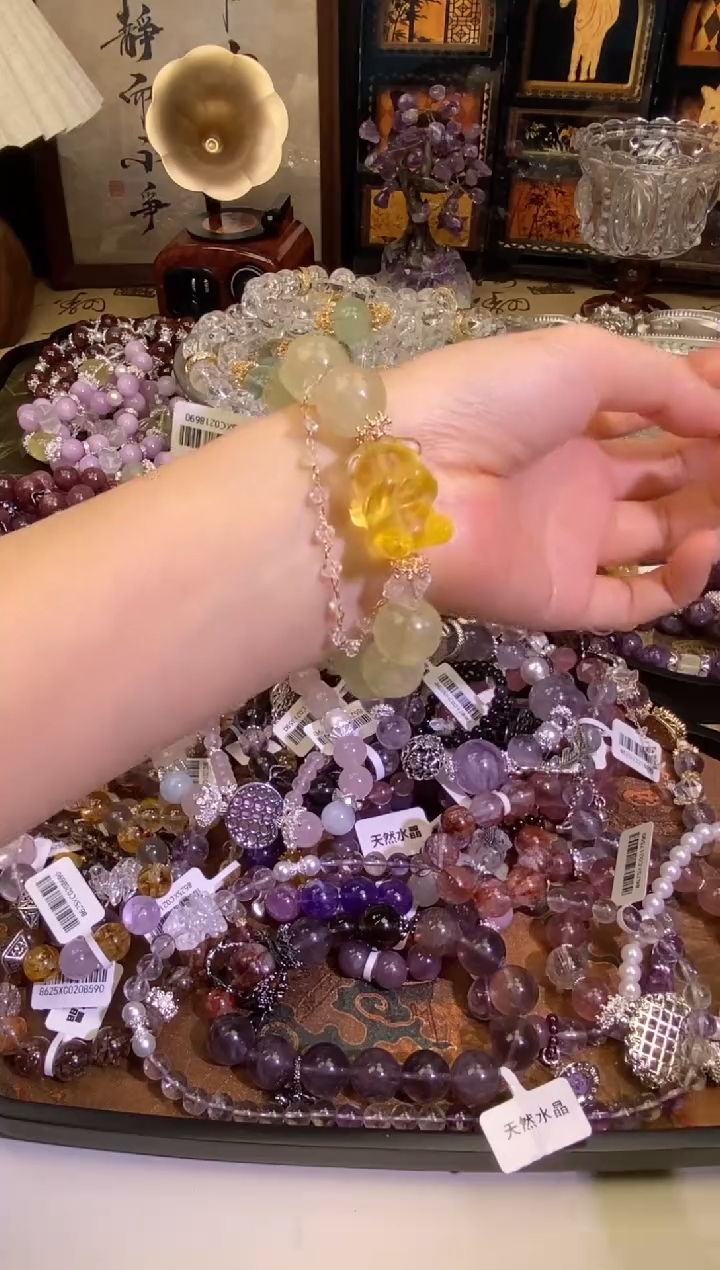 【闪购商品】水晶手链未镶嵌420手串