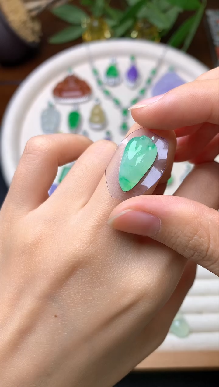 【闪购商品】定制翡翠未镶嵌裸石（镶嵌定制）