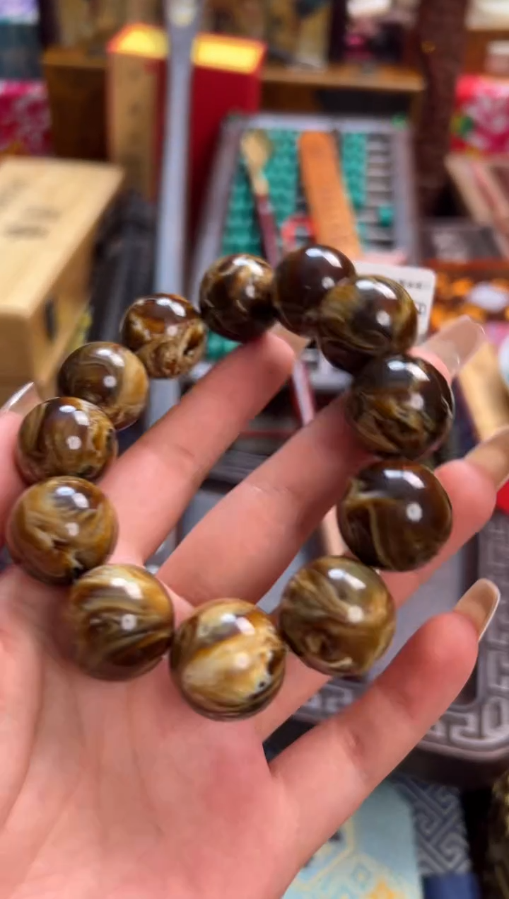 瓷片--------瓷---------根珀手串