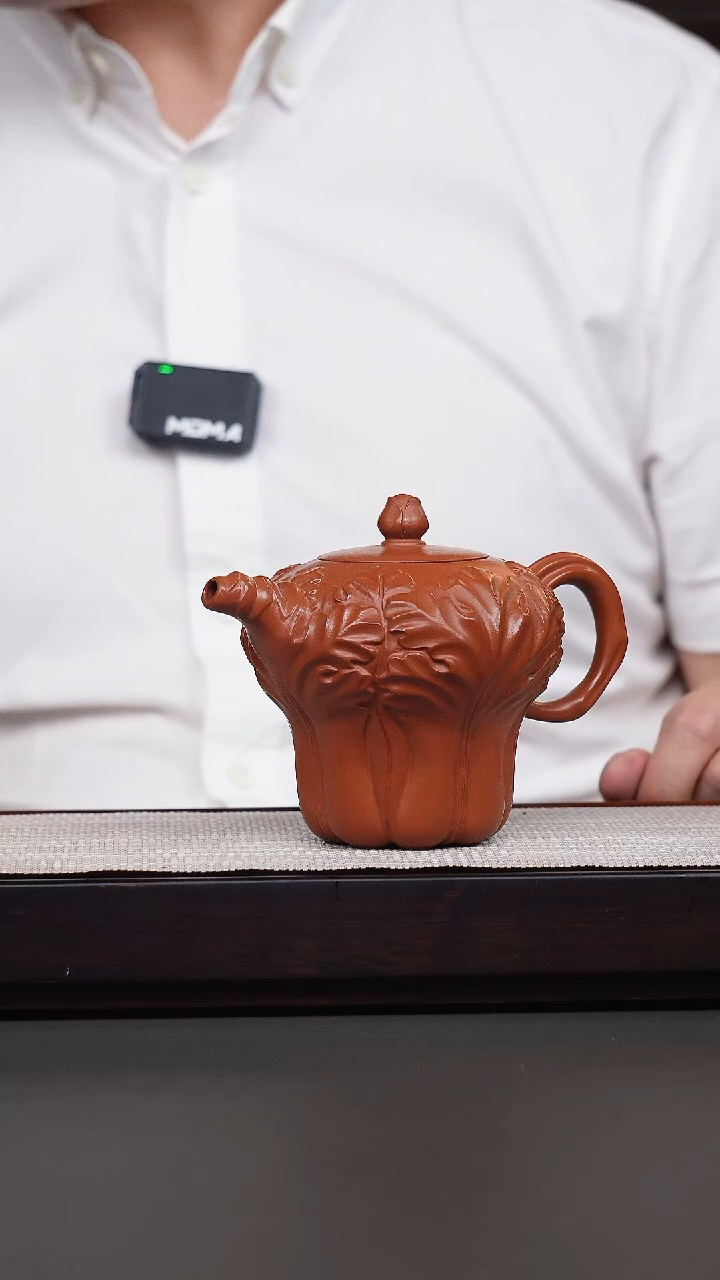 茶壶紫砂赵庄朱泥百财