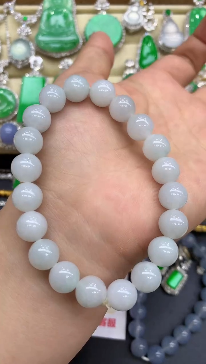 未镶嵌手串翡翠52-中国好珍宝