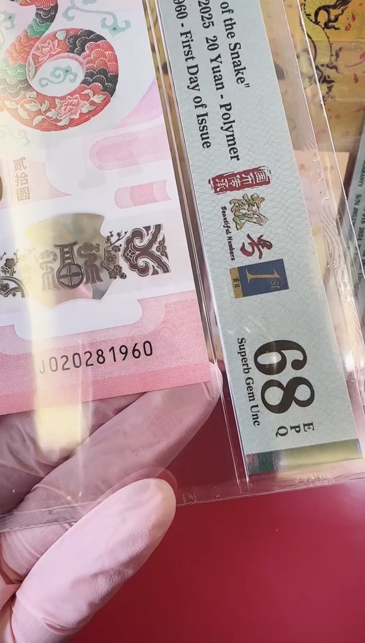 【闪购商品】塑料2025蛇钞单张裸啊啊啊啊