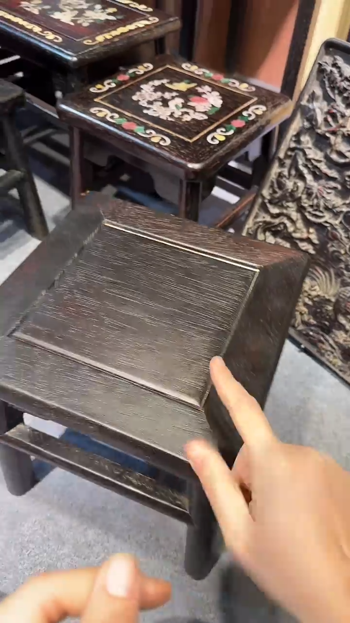 木紫檀拆件雕刻板以直播间实物为准微瑕老物件