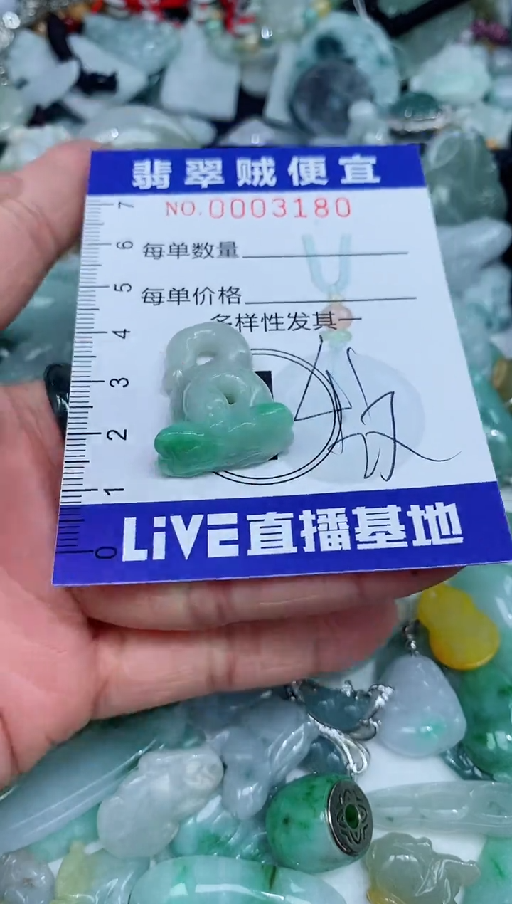 【闪购商品】翡翠未镶嵌颈饰闪购0003182