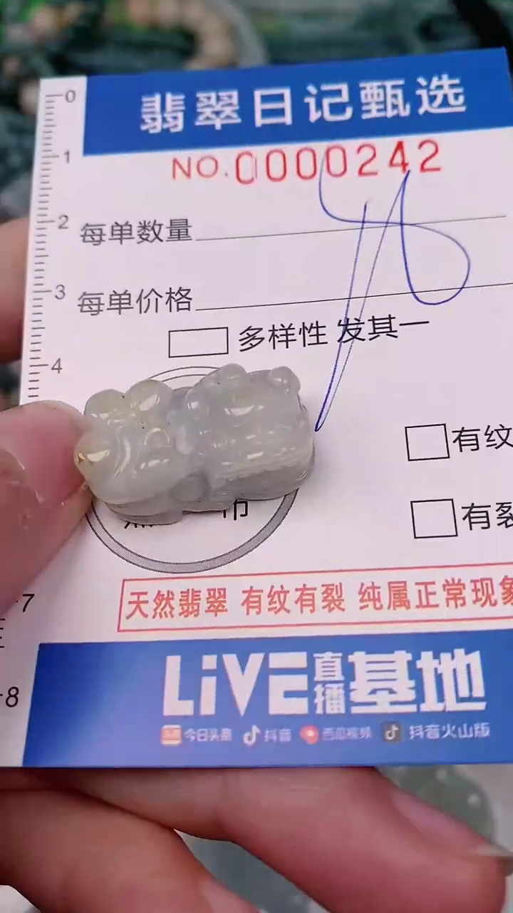 【闪购商品】翡翠颈饰未镶嵌00000242