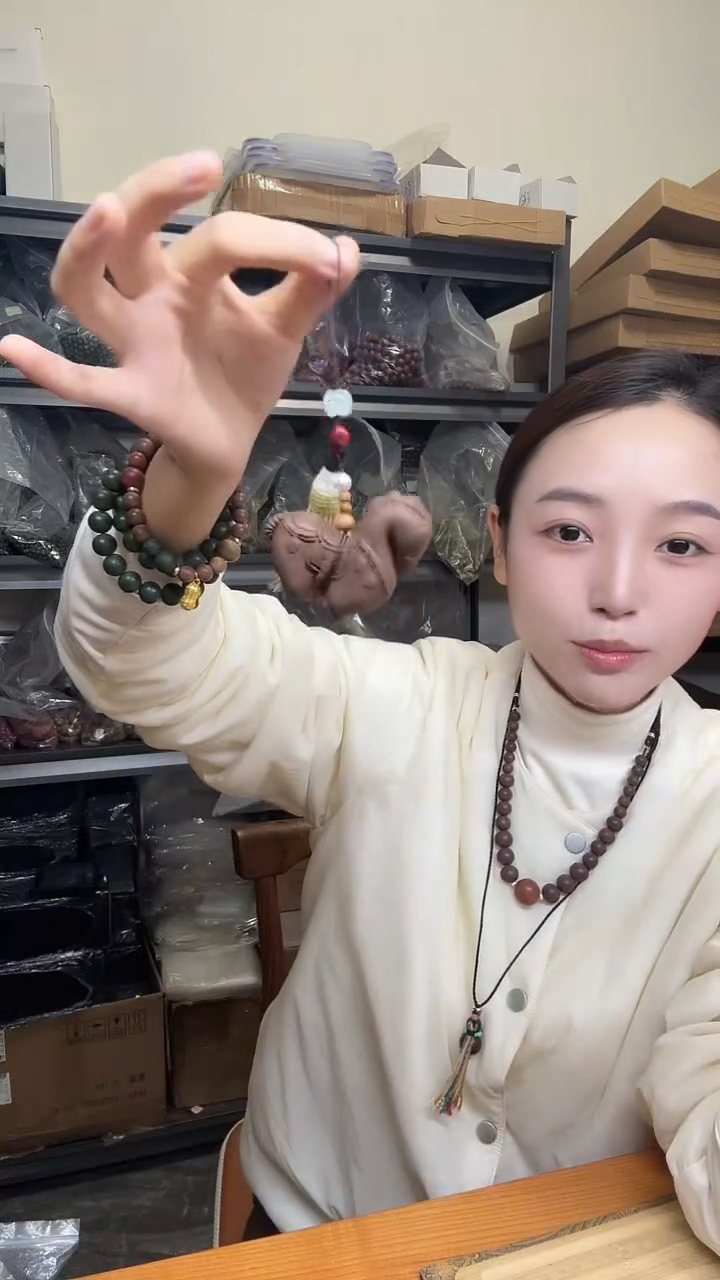 泥塑咖啡降真马到成功合香牌