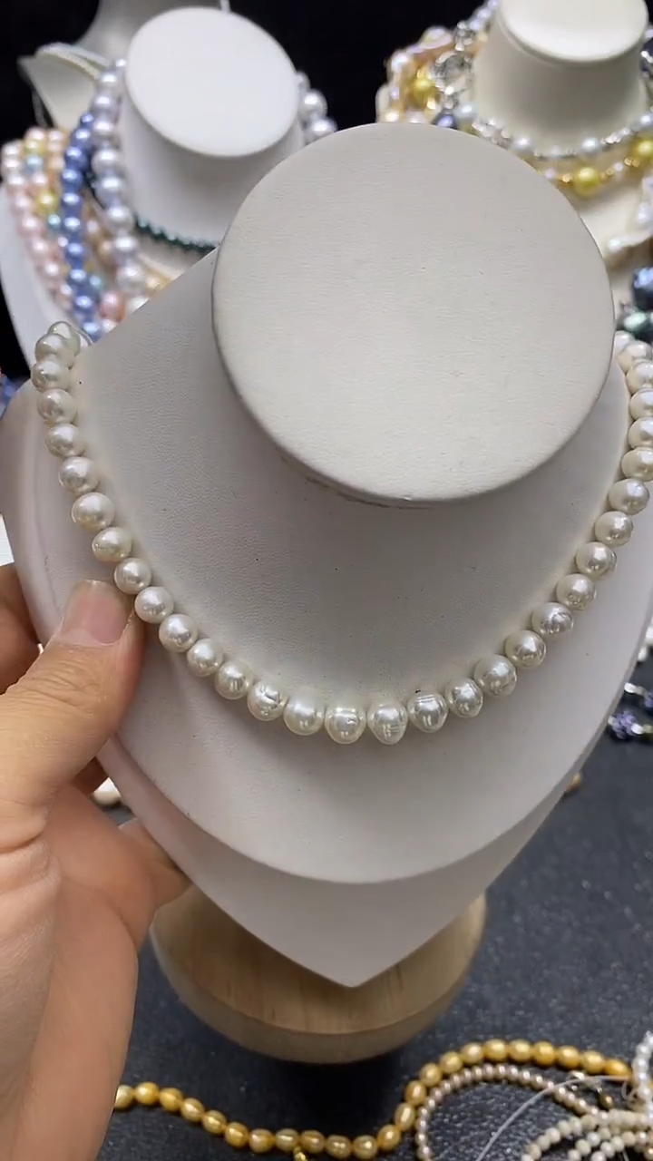 颈饰未镶嵌淡水珍珠多人