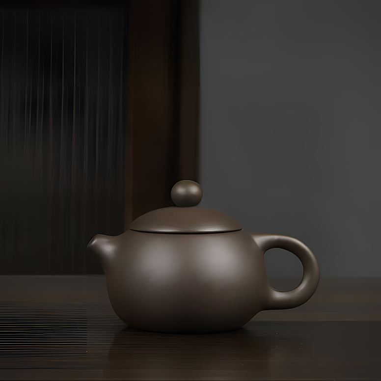 【朱】紫砂小西施壶