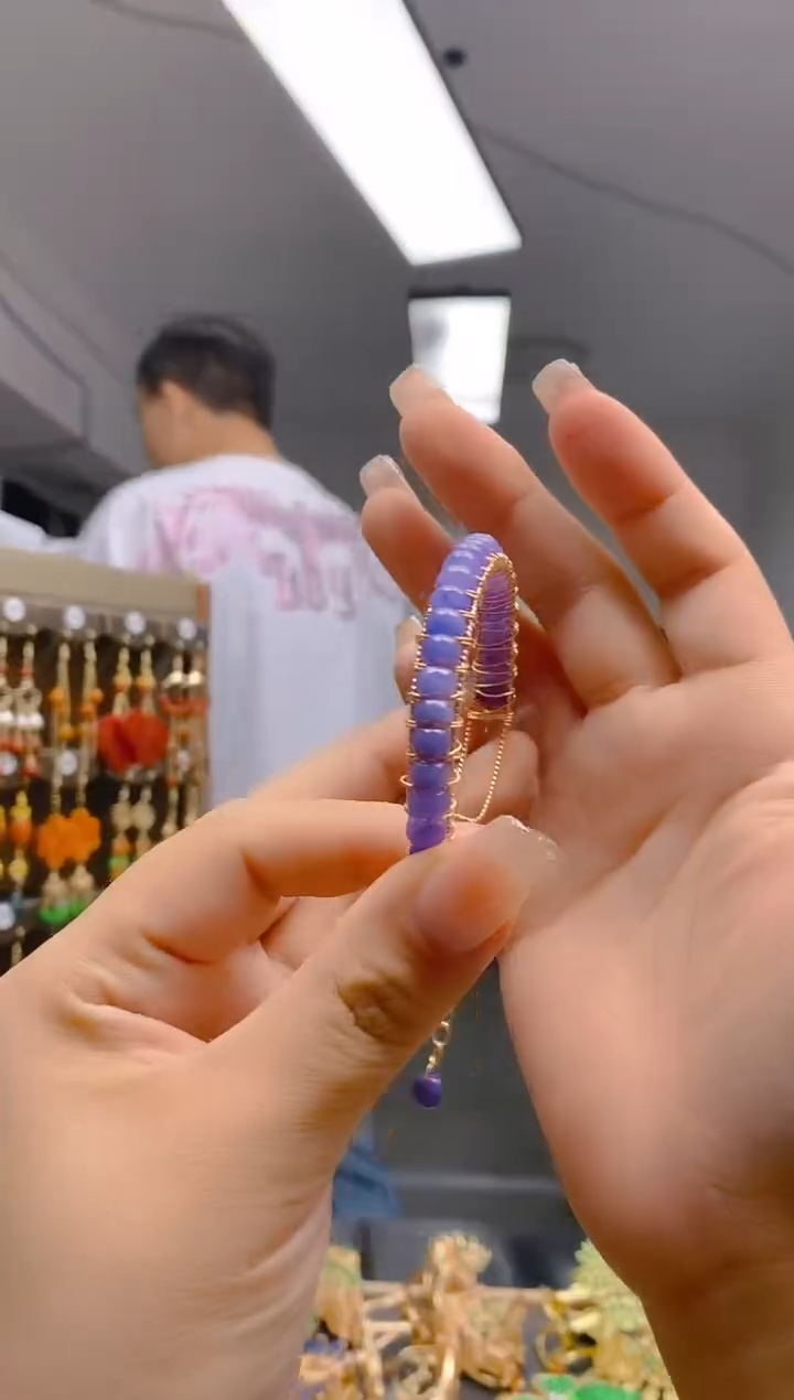 【闪购商品】翡翠耳饰合金178翡翠手镯