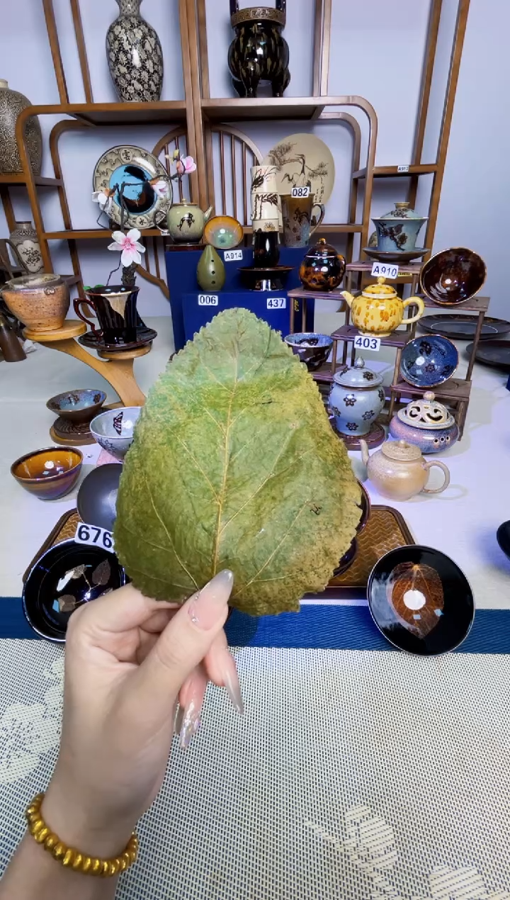 w*【特价真叶入盏1300度】非遗大师手工高温瓷特价款