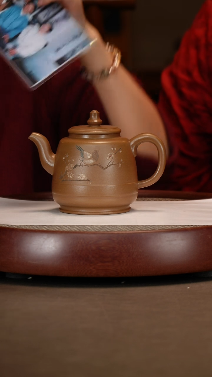 【闪购商品】紫砂茶壶玉成窑玉柱+李昌鸿450c