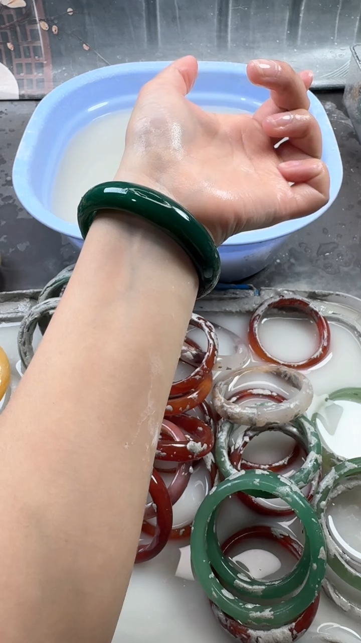 【闪购商品】玛瑙/玉髓手镯未镶嵌76