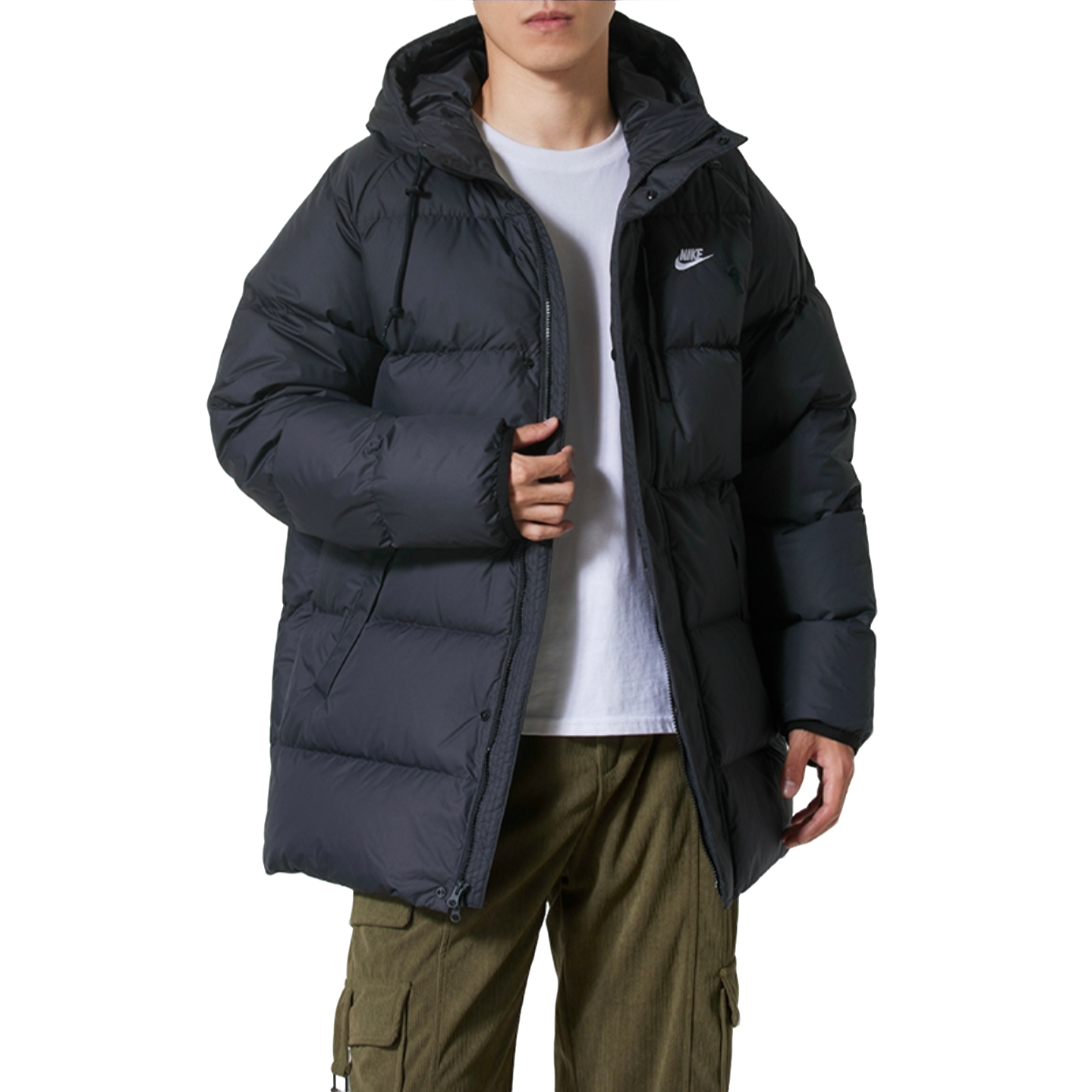 耐克/NIKE 2025男女同款 厚羽绒服中长款 冬日优选 IB2974010
