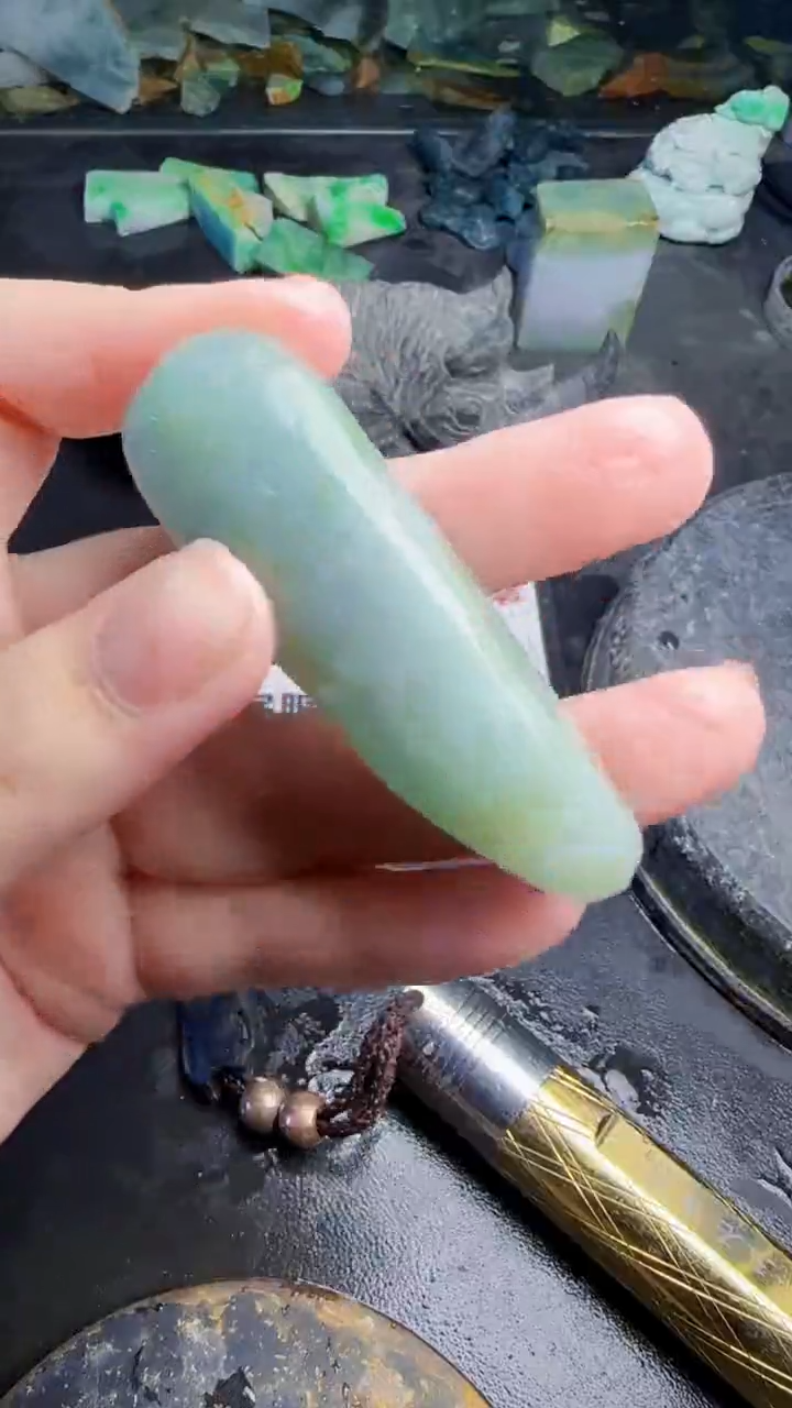 未镶嵌挂件翡翠天然翡翠041