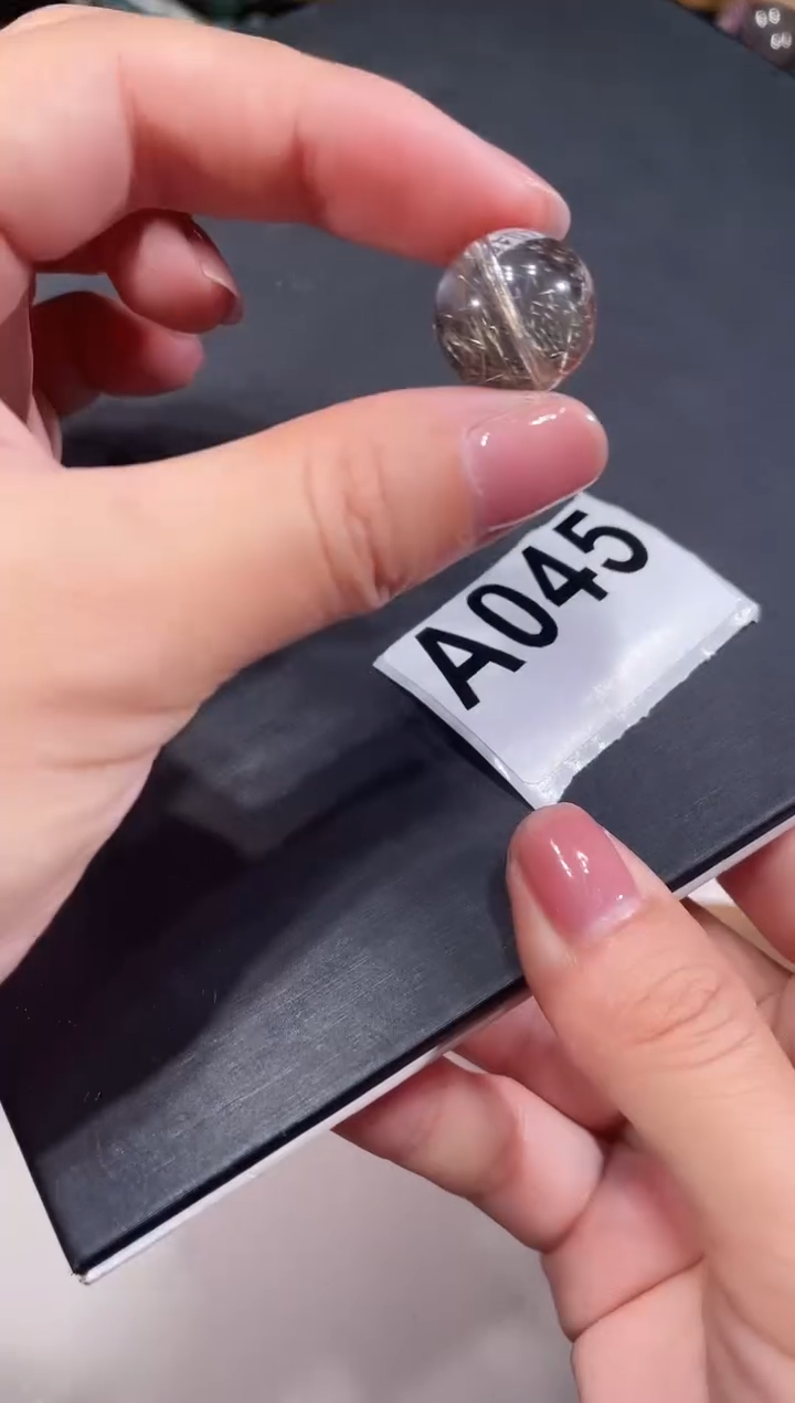 未镶嵌手链水晶A045银发晶单珠16