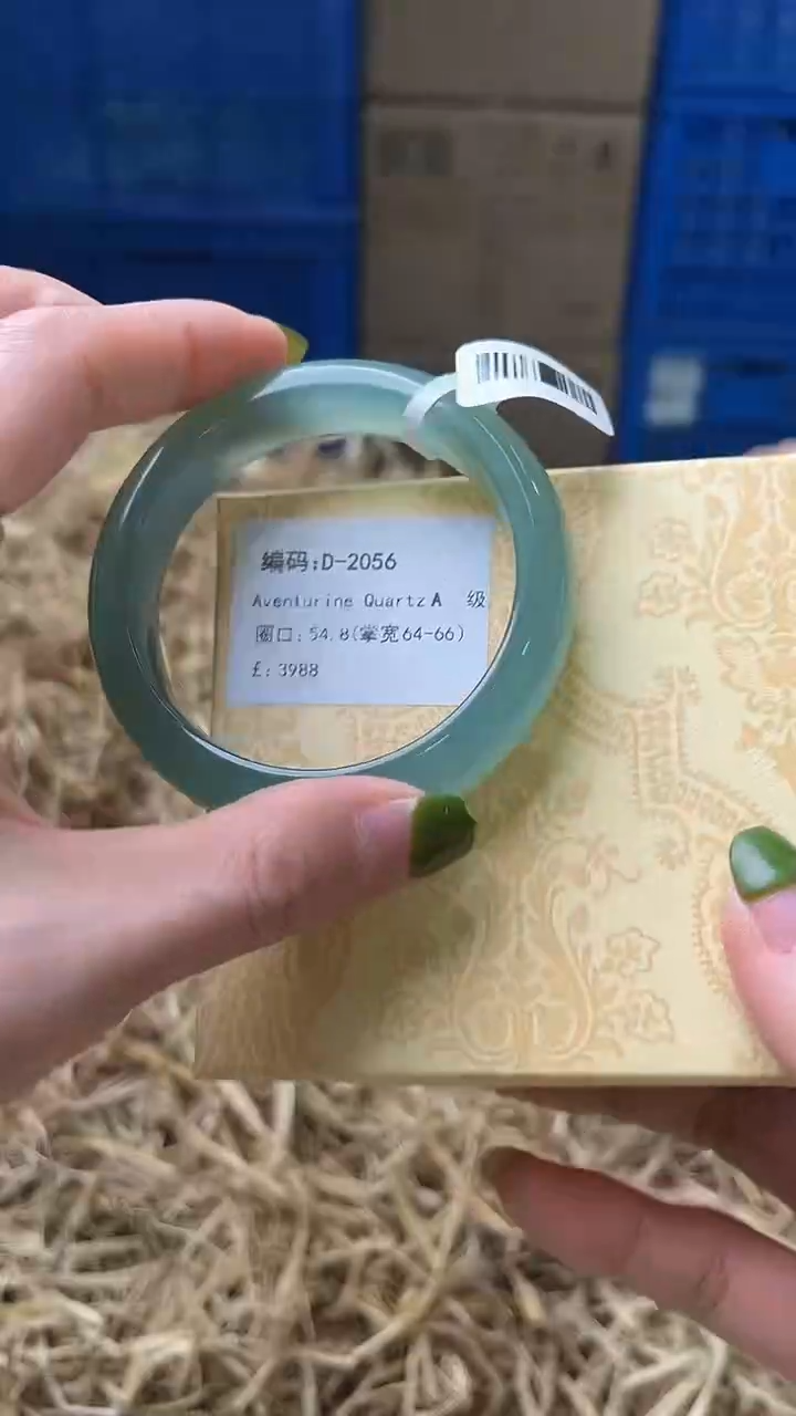未镶嵌手镯石英质玉D2056