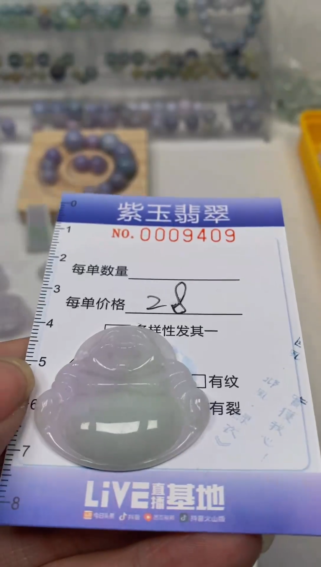 【闪购商品】翡翠颈饰未镶嵌挂件