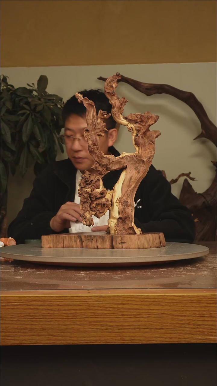木e**o根雕摆件472