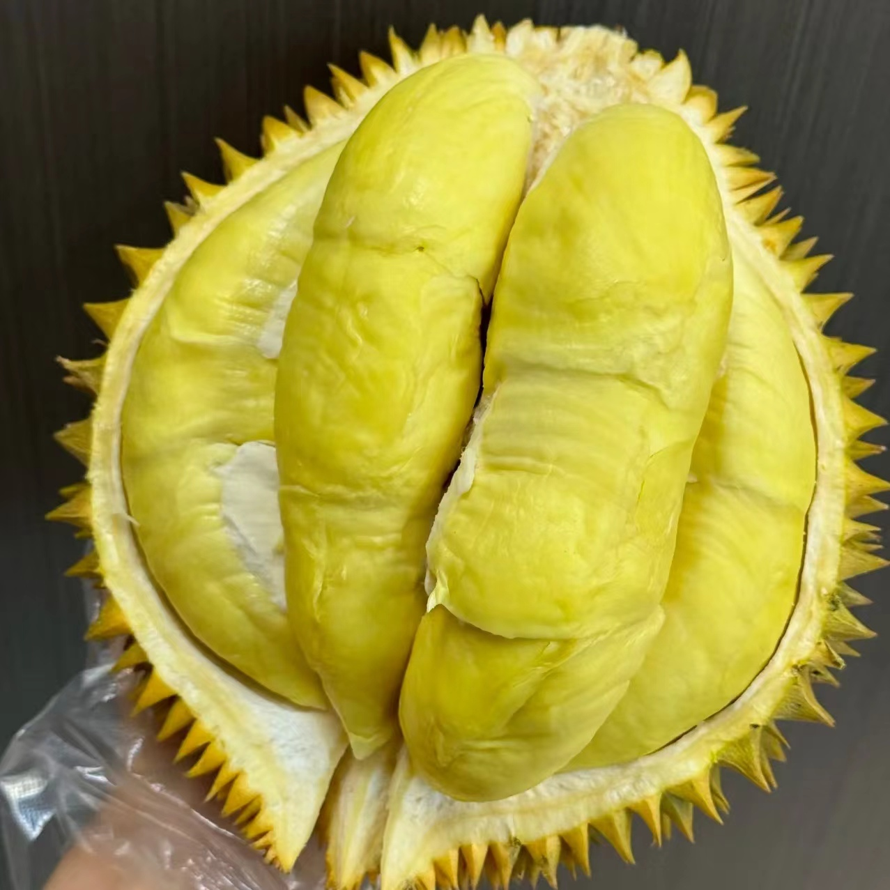 qq【2号秤】一物一拍泰国金枕榴莲路途10-15%水分重蒸发勿生切