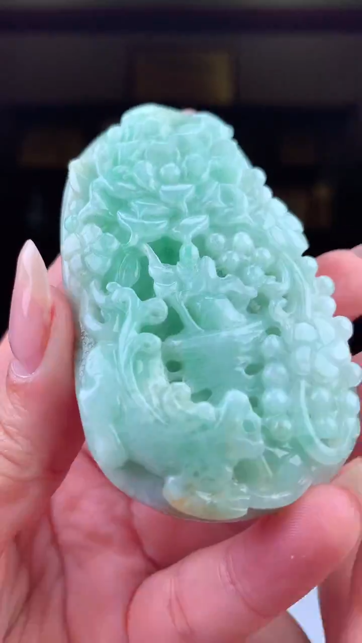 【闪购商品】定制翡翠未镶嵌天然A货翡翠（拍一发一）