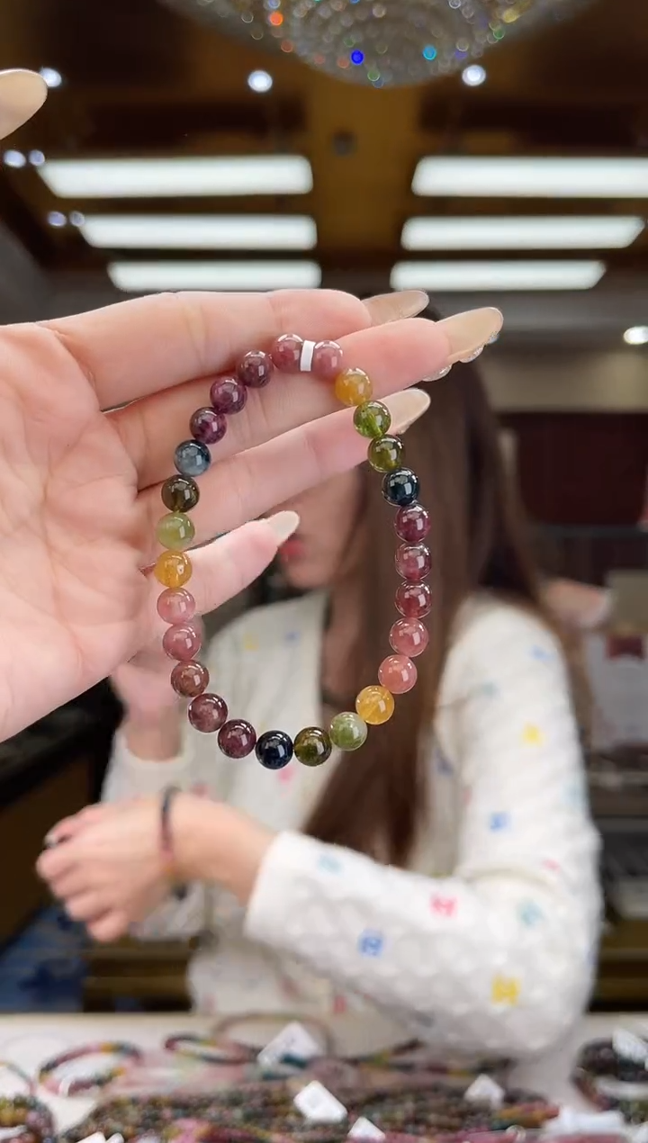 【闪购商品】碧玺/未镶嵌7mm+碧玺单圈多样性发货60