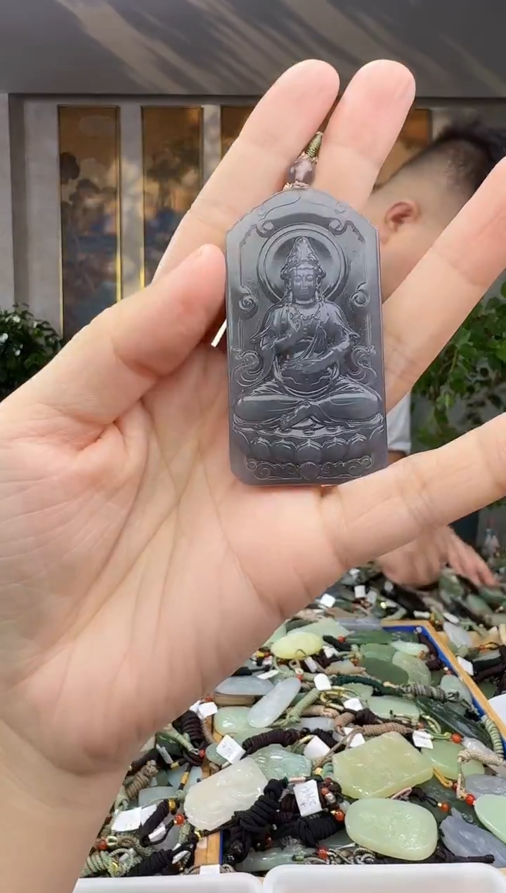 未镶嵌和田玉挂件拍一发一