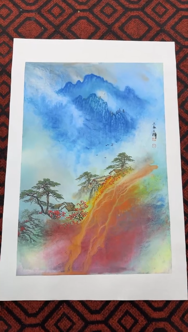 【闪购商品】国画国画绘画山水花鸟