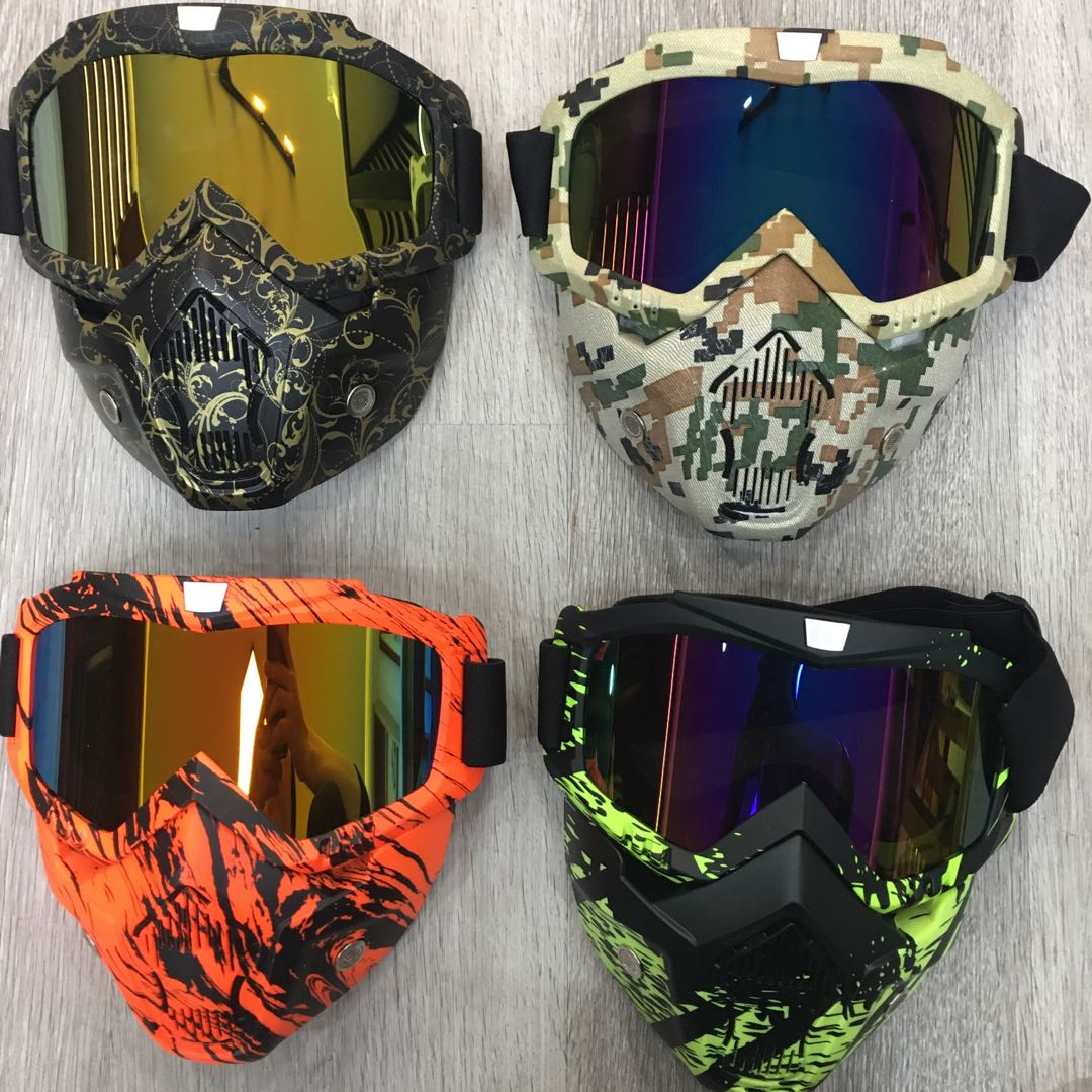 户外运动护目镜骑行摩托防风面罩