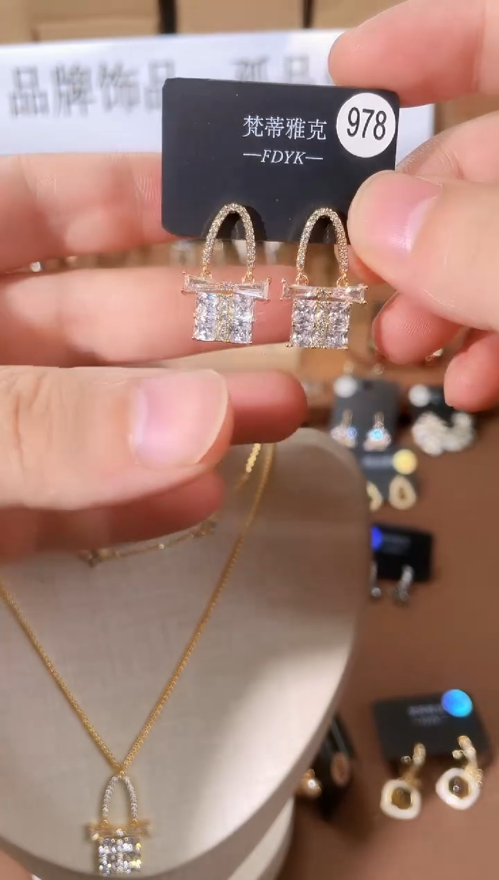 合金925银锆石梵978