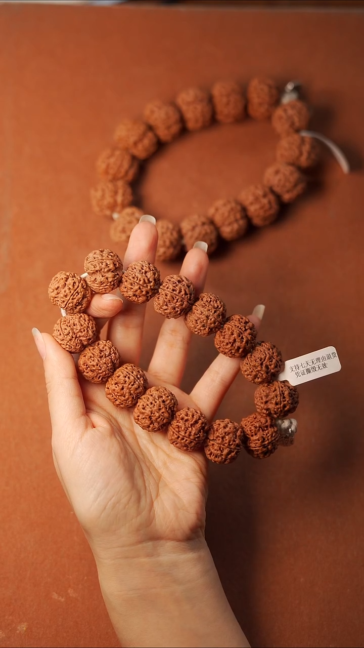 手串金刚菩提21mm定制头牌高端梁大金刚