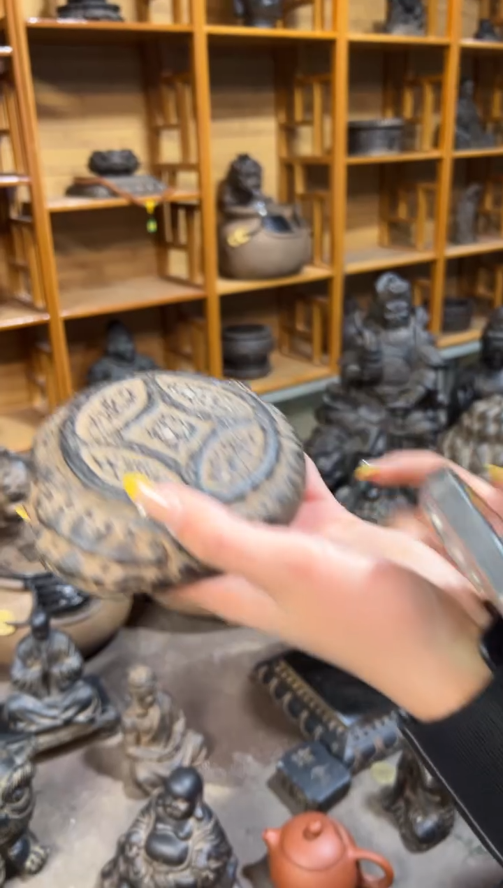 陶土【火山泥】金蟾小底座