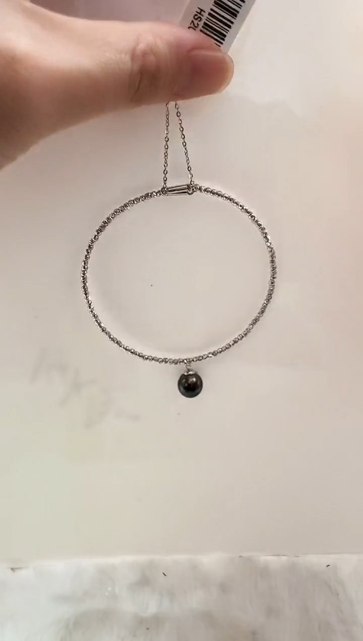 【闪购商品】海水珍珠AQ银S925镶嵌海水珍珠手镯@@HS203