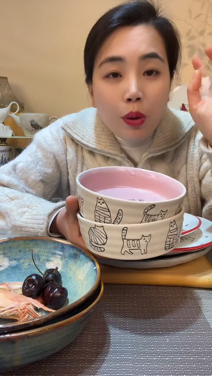 【闪购商品】瓷片瑕疵款 2个5.5英寸猫碗 介意勿拍