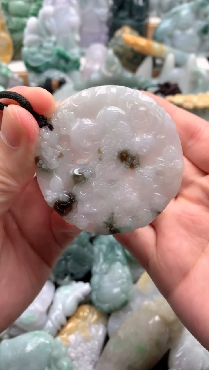 吊坠(不含链)未镶嵌翡翠1