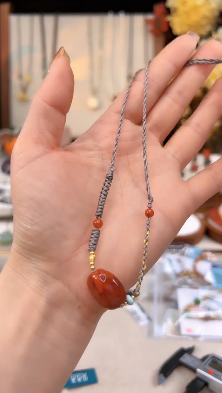 【闪购商品】南红玛瑙颈饰未镶嵌@@D921C014270