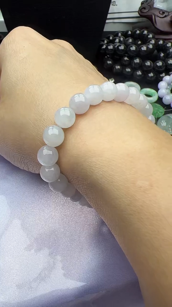 未镶嵌手串翡翠玉珠手串