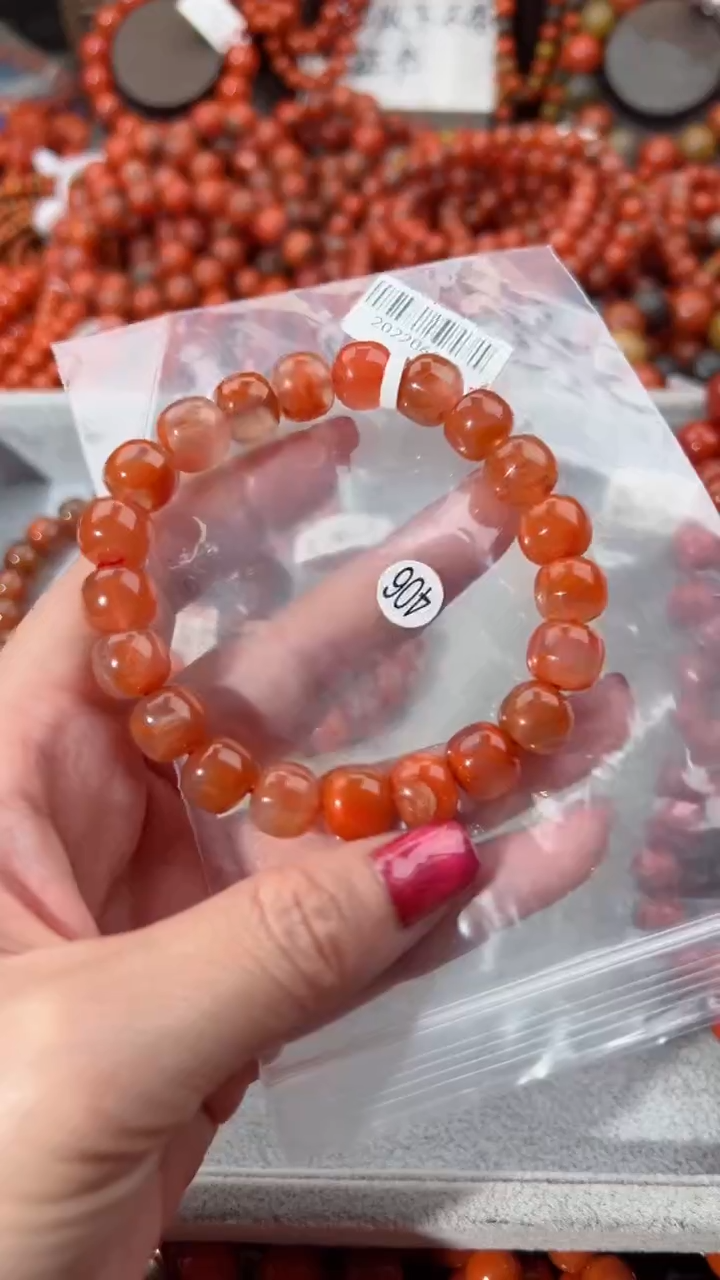 【闪购商品】南红玛瑙手串未镶嵌10+