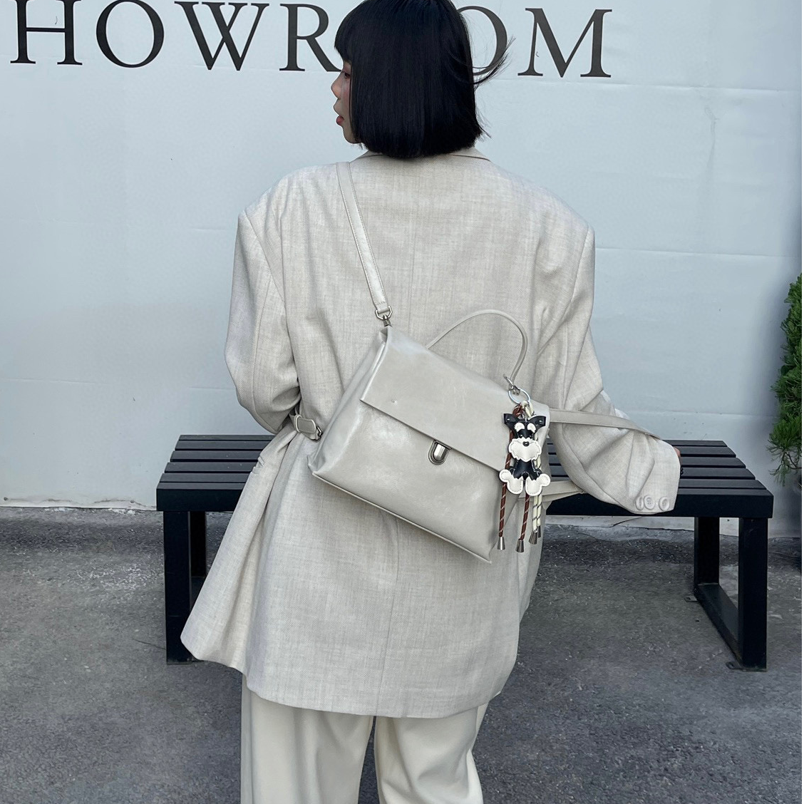 2025秋冬新款腋下潮流复古单肩斜挎包时尚女包 8628-1