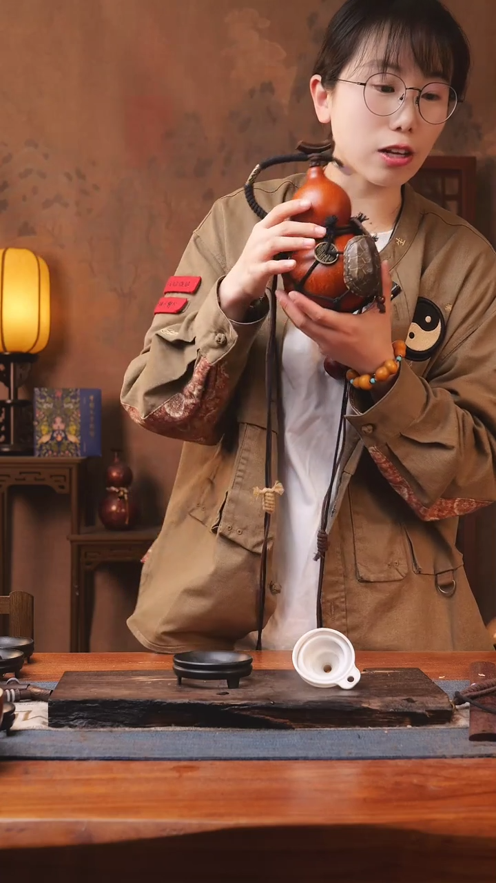 【闪购商品】178A号精品大漆葫芦防腐防渗装水茶酒