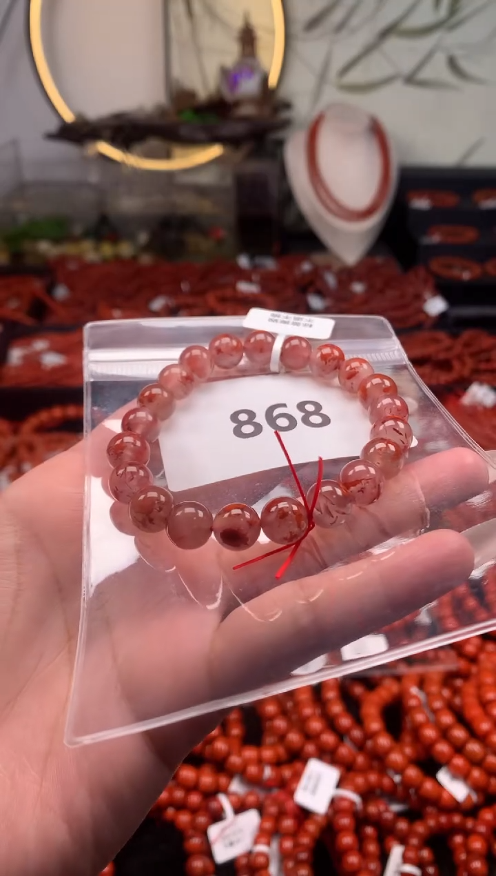 【闪购商品】南红玛瑙手串未镶嵌868-9.6mm
